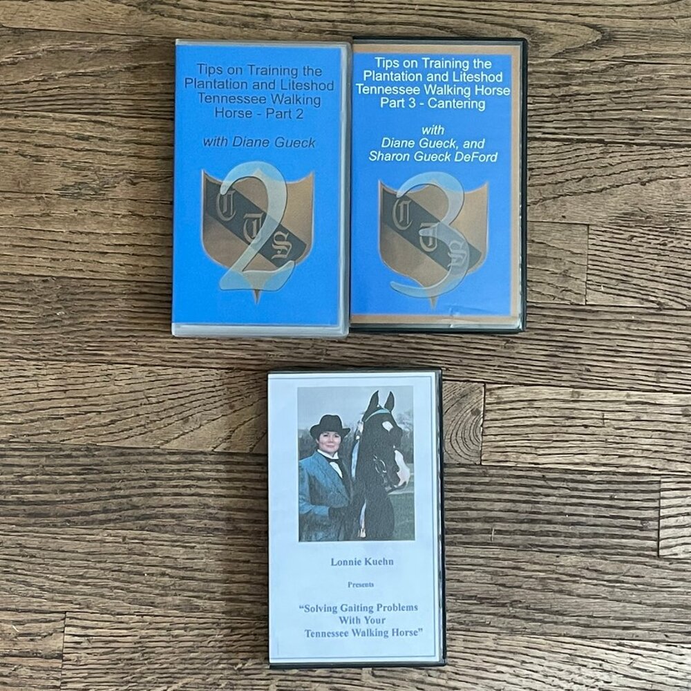 VHS Collection: Training for Gaited Horses  - D. Gueck & L. Kuehn